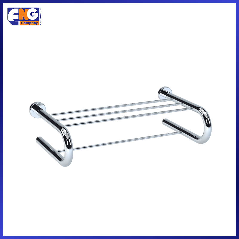 Stainless steel bathrobe holder Towel Rack A.911.PL.19
