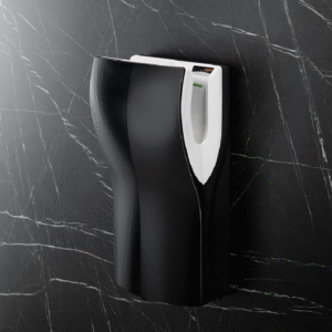 Black hand dryer - الشركة الهندسية - تجهيزات الفنادق - تجهيزات الشركات - معدات نظافة